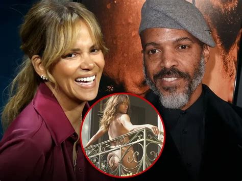 halle berry on her balcony|Halle Berry Poses Fully Nude on Balcony for Mothers Day